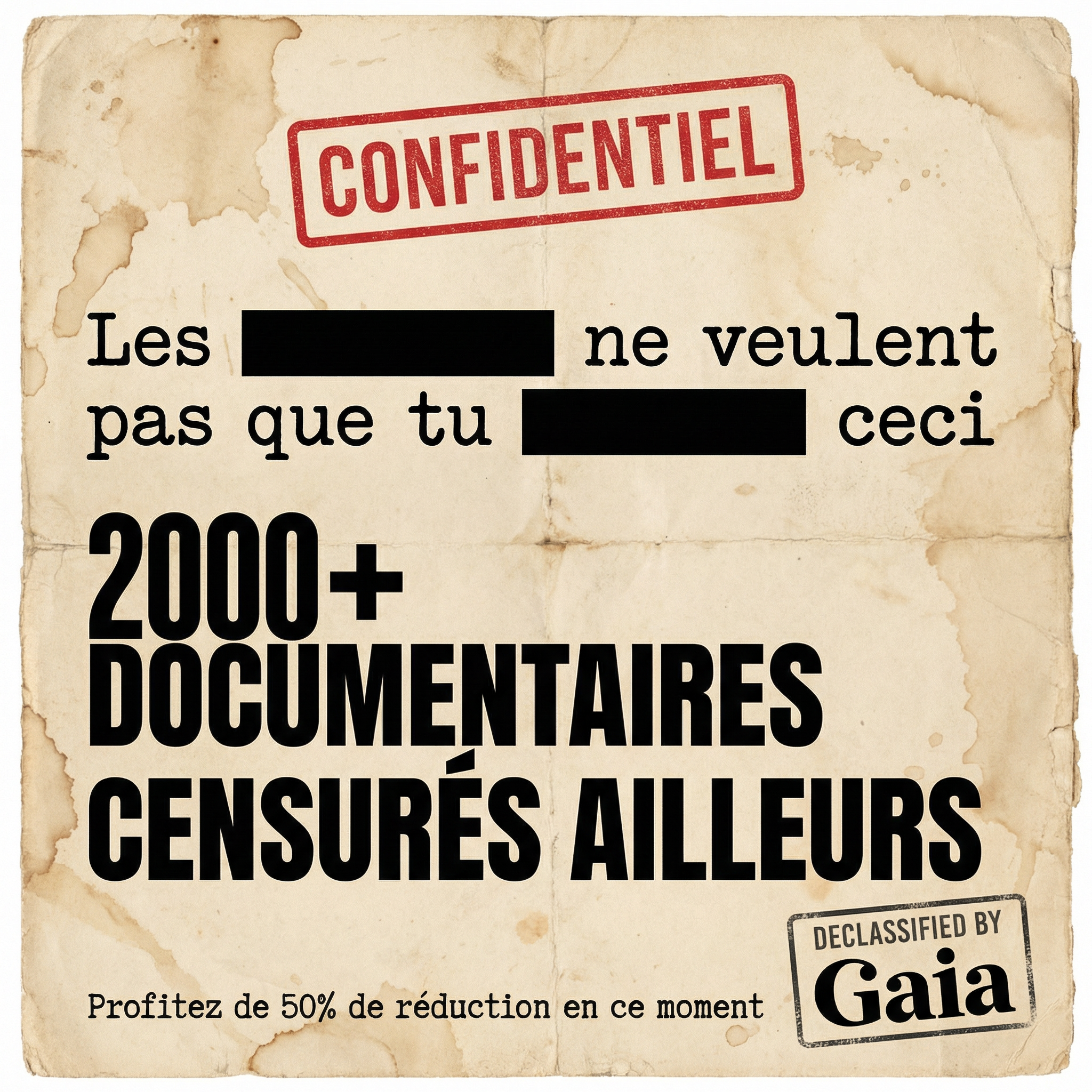 Nous Sommes Gaia Facebook ad