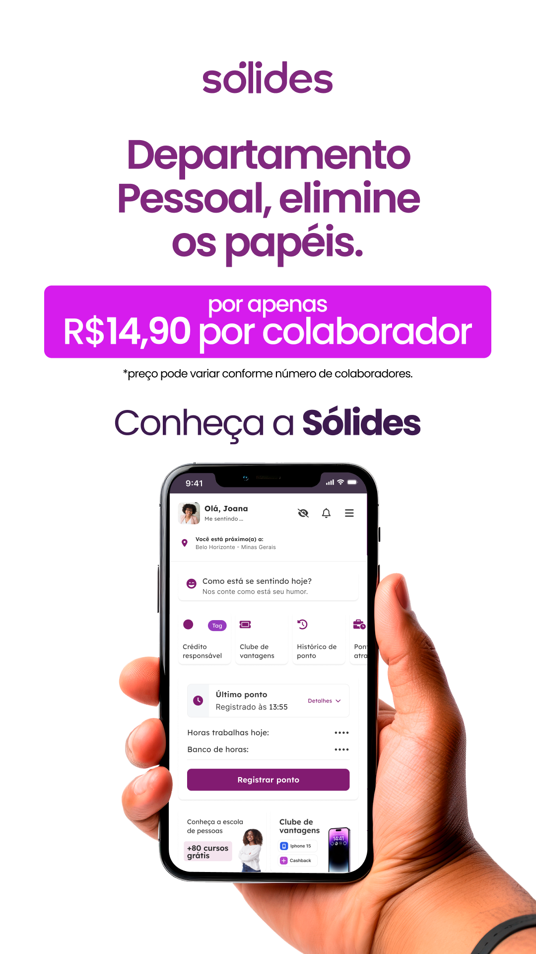Sólides Facebook ad
