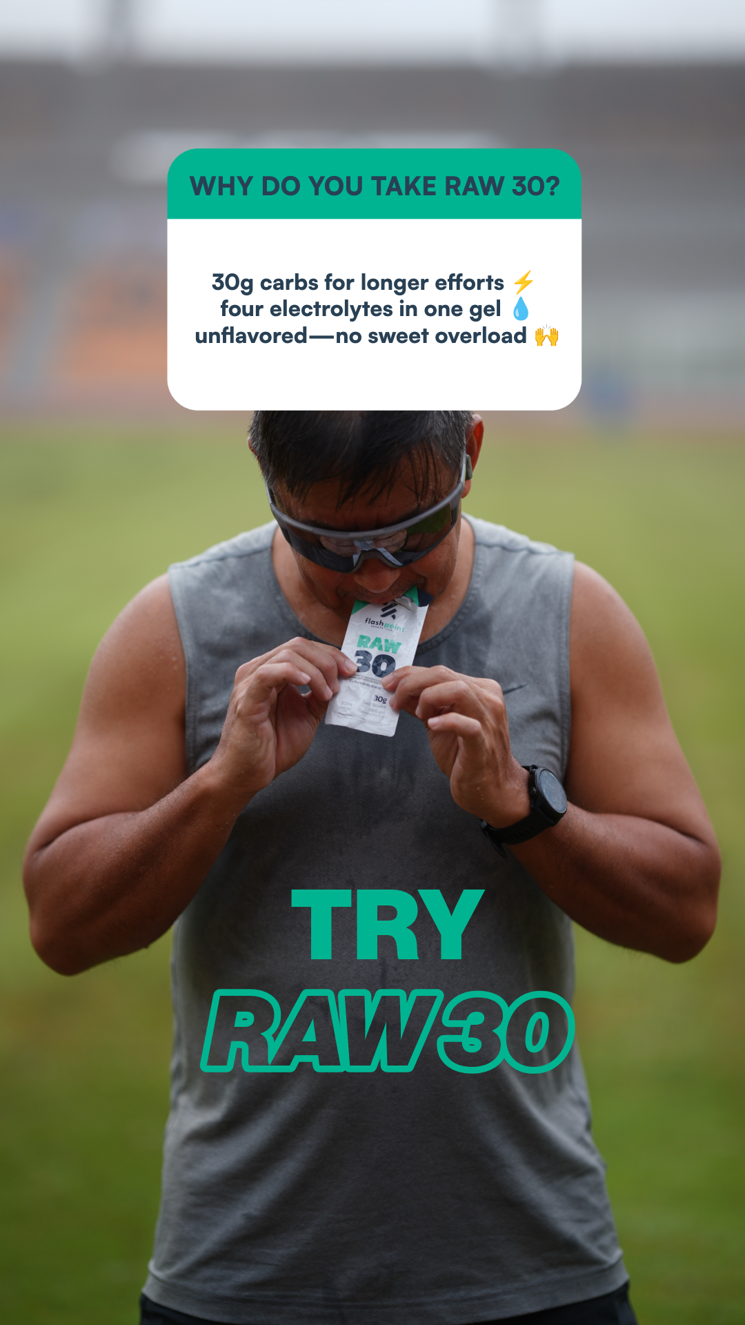 Flashpoint Sports Fuel Facebook ad