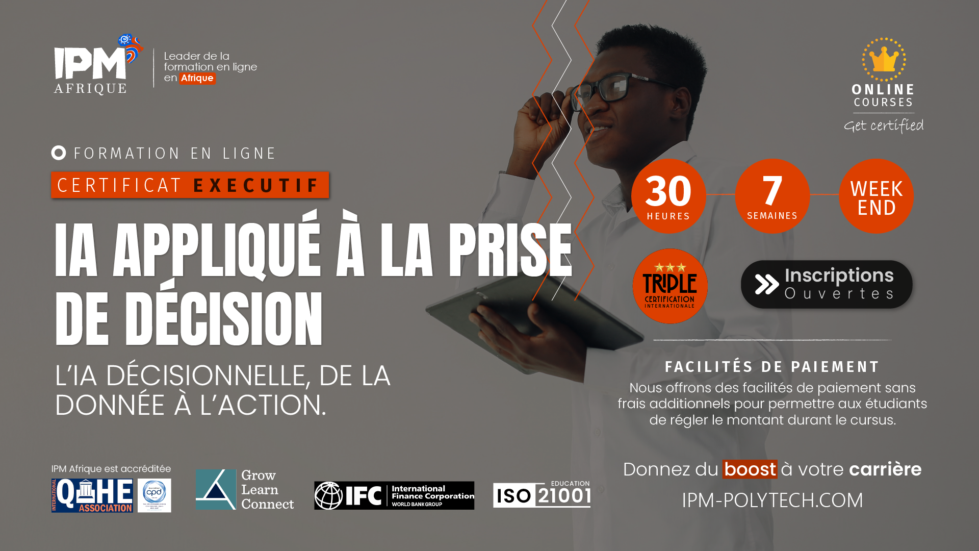IPM- Institut polytechnique de Marrakech Facebook ad