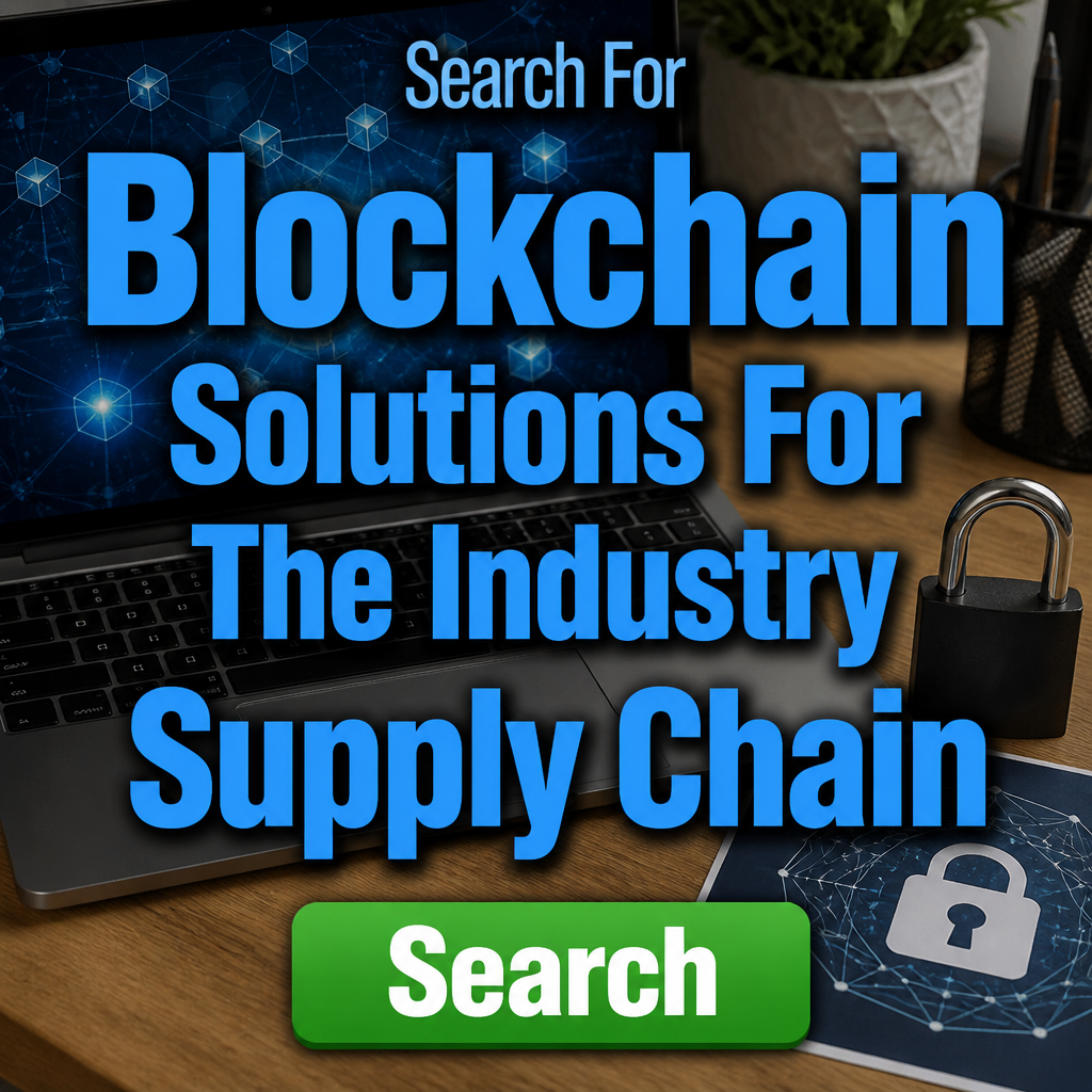 Auto Deal Zone Facebook ad: Search for Blockchain solutions for industry supply chain