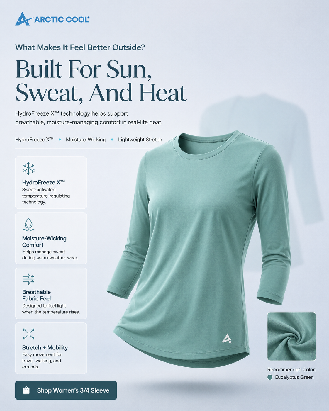 Arctic Cool Facebook ad