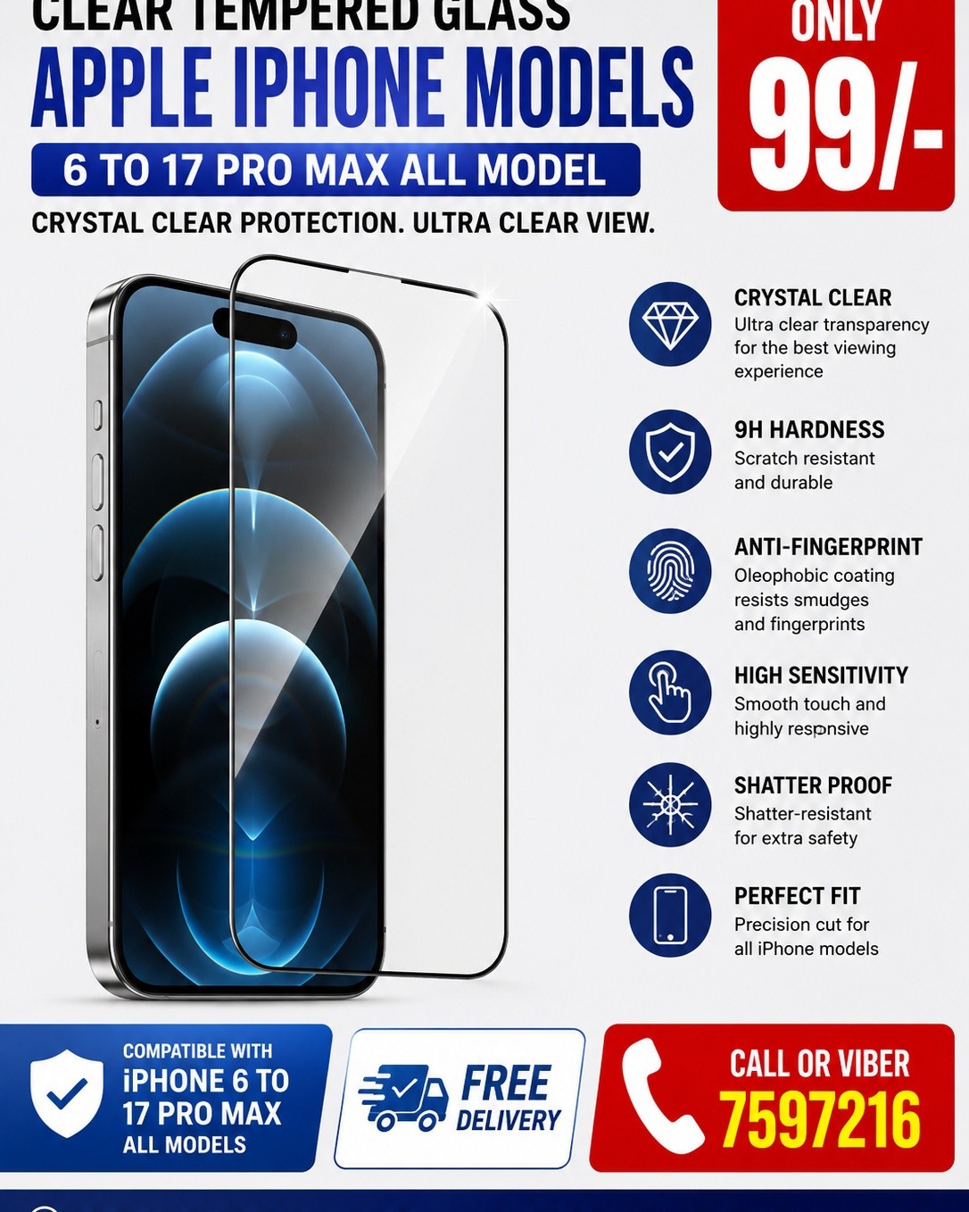 Mobile phone accessories Facebook ad: NEW STOCK ALERT