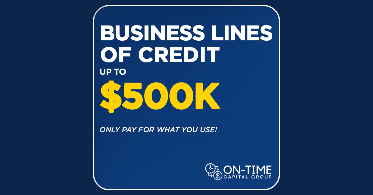 On-Time Capital Group Facebook ad from Feb 25, 2026