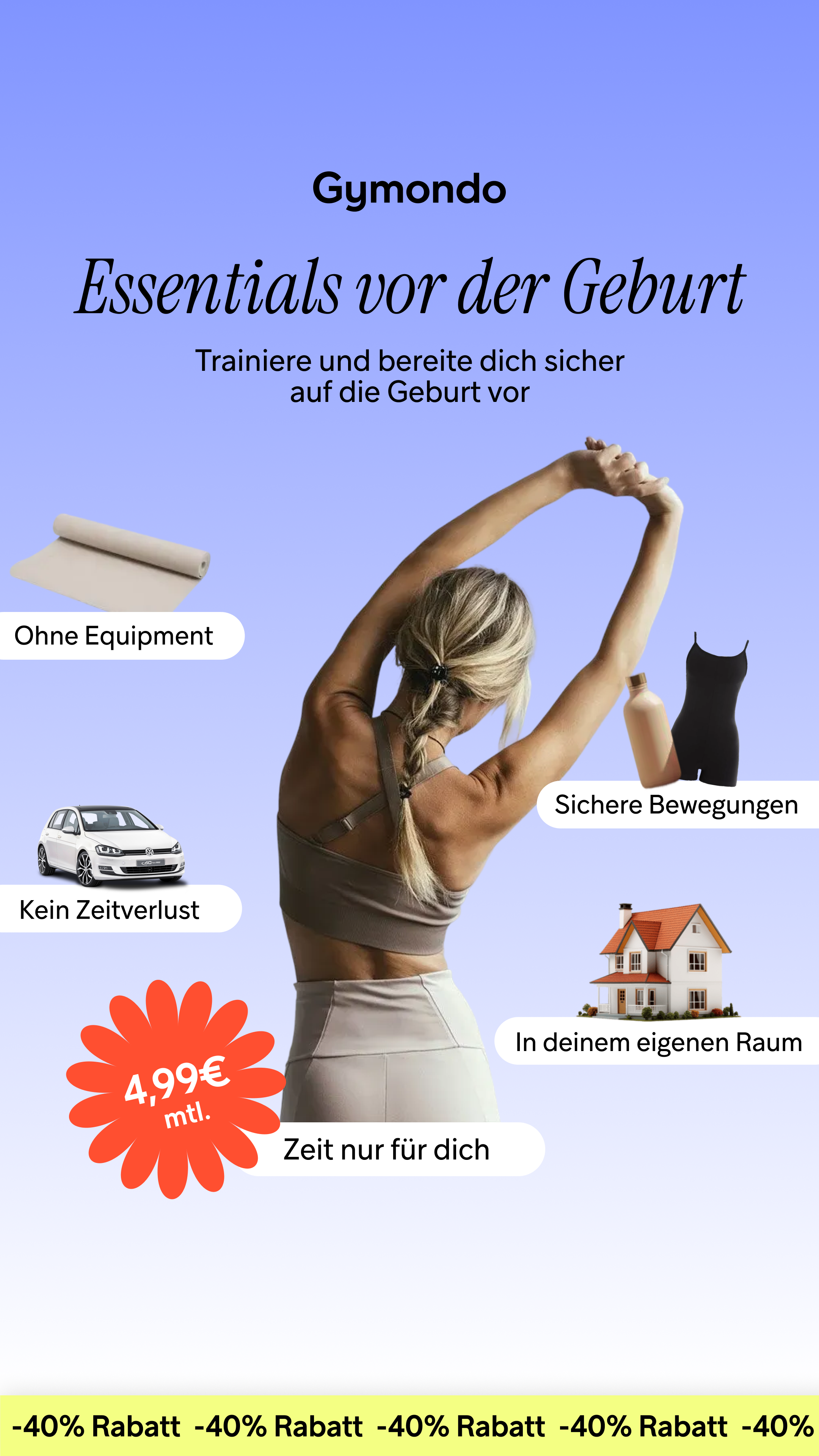 Gymondo Facebook ad