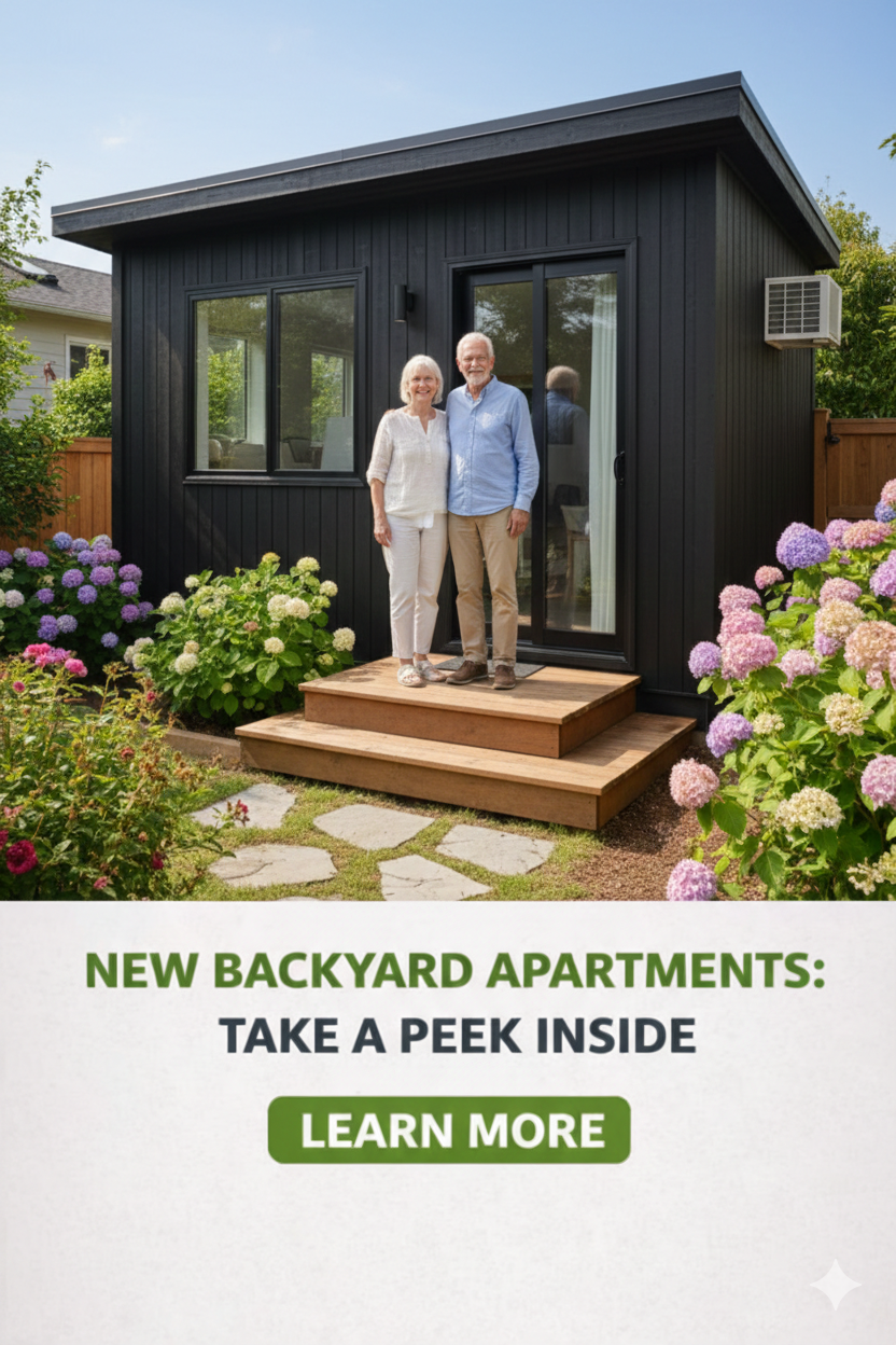 Knowledge Hub Facebook ad: Modern Backyard Apartments