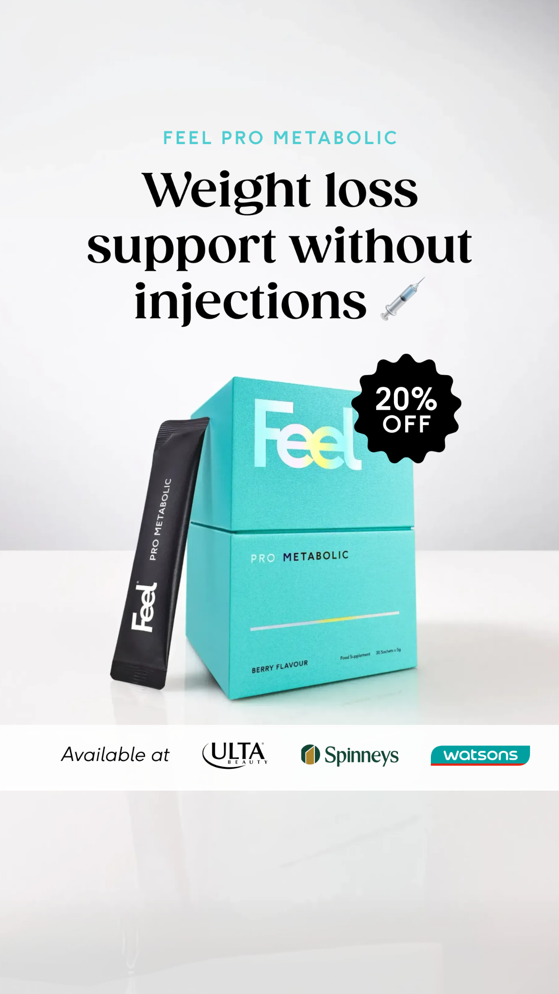Feel Facebook ad