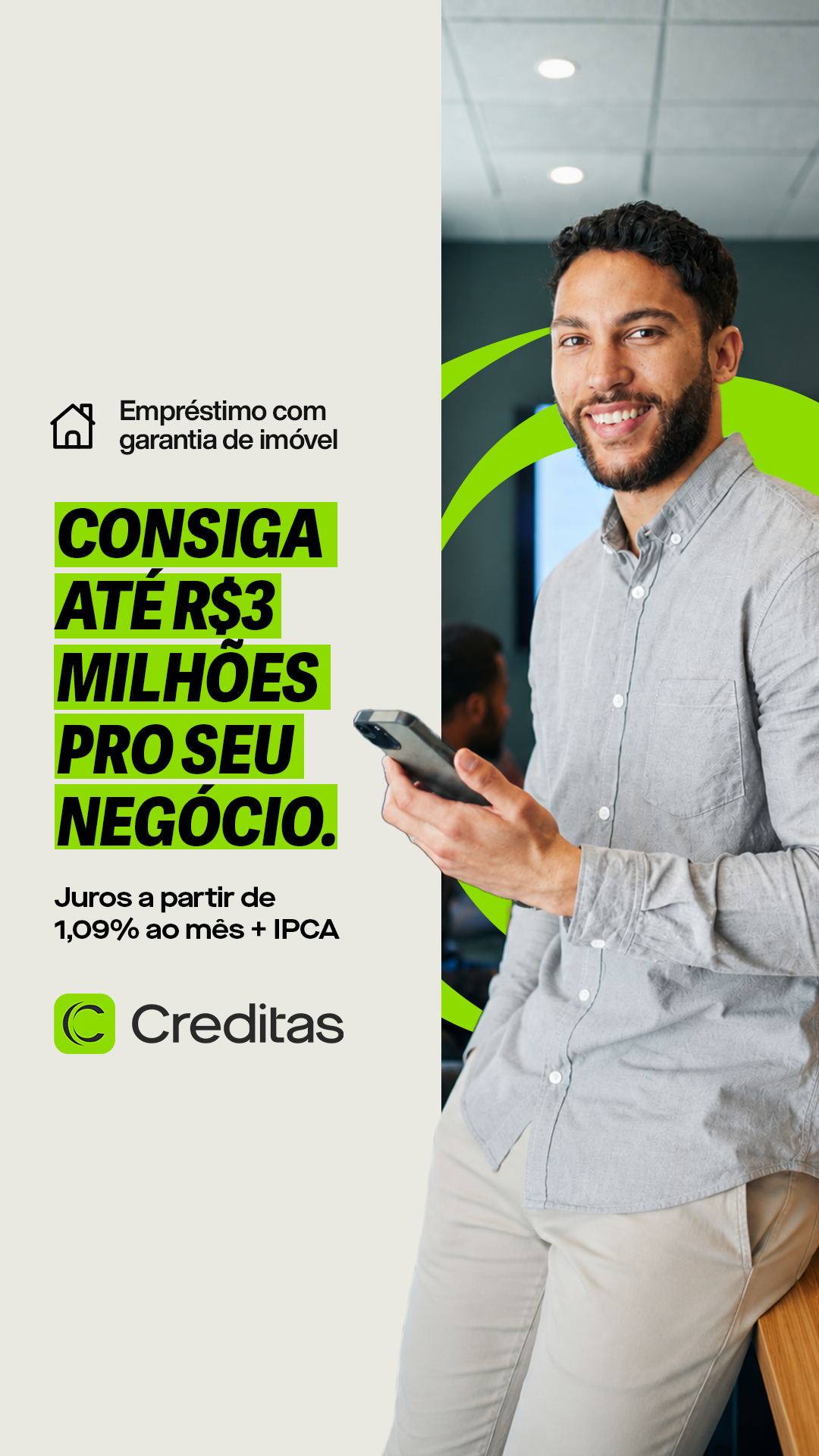Creditas Facebook ad