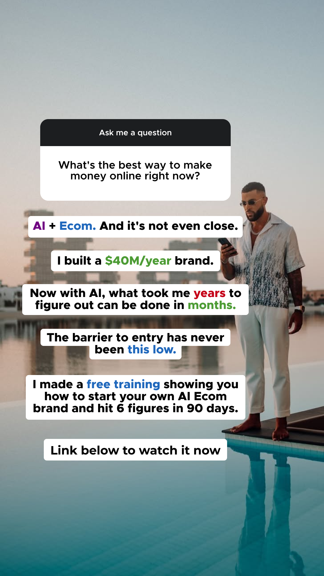 Samuel Onuha Facebook ad: Built Icon to $40M+-Now I Help Others Do the Same