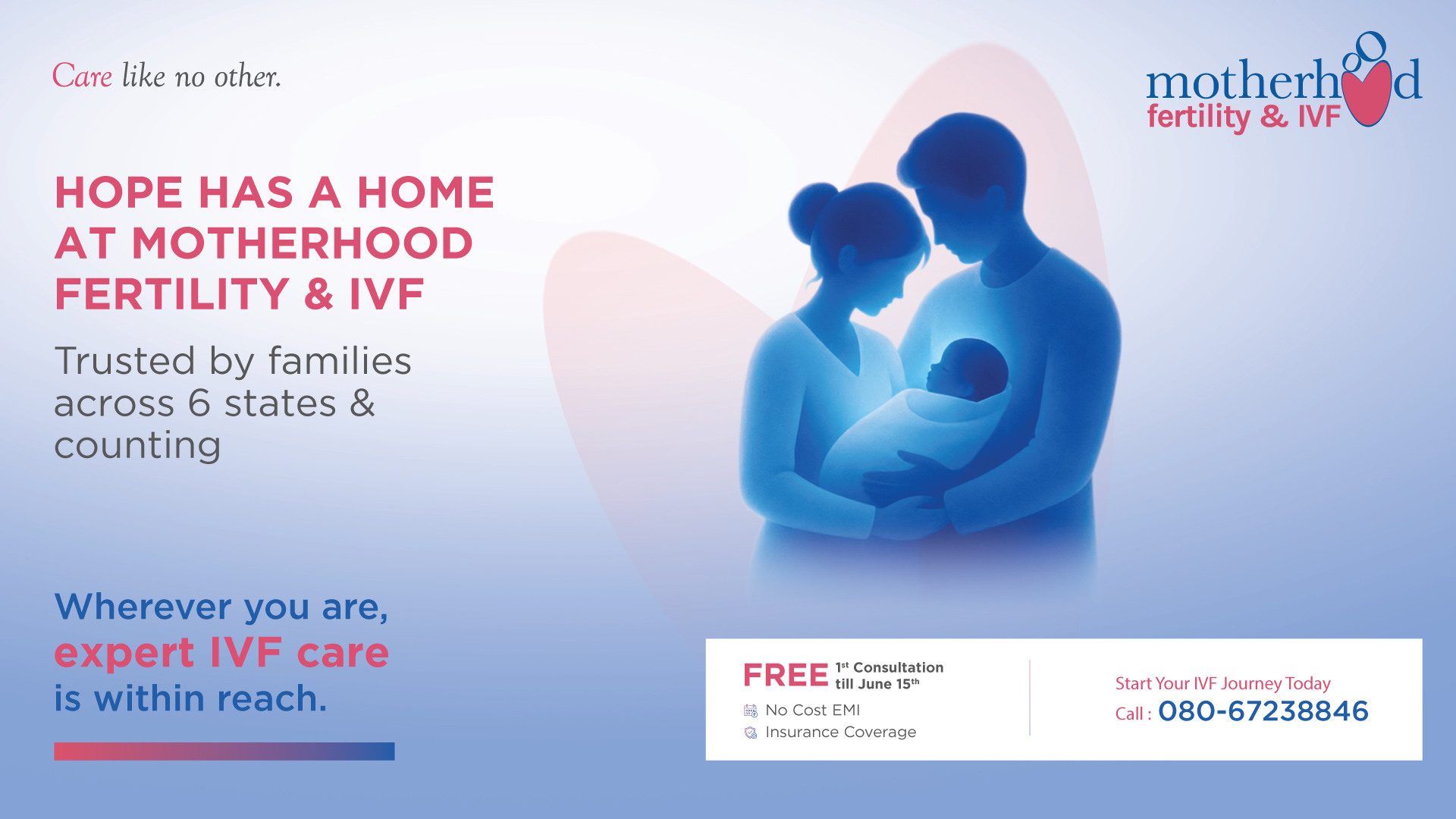 Motherhood Fertility & IVF Facebook ad