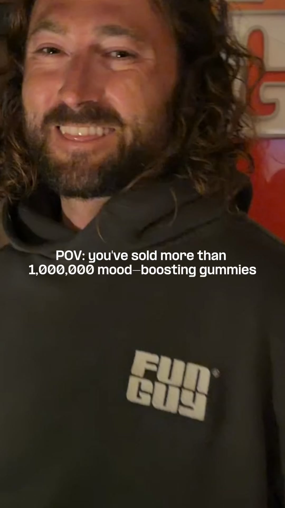 Fun Guy Facebook ad: dance all night. skip the hangover.