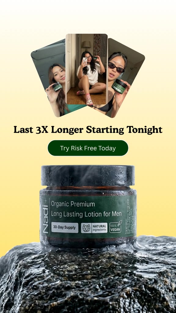 Nadi Health Facebook ad: Why Could Ancient Men Last 10x Longer Than Men Today?