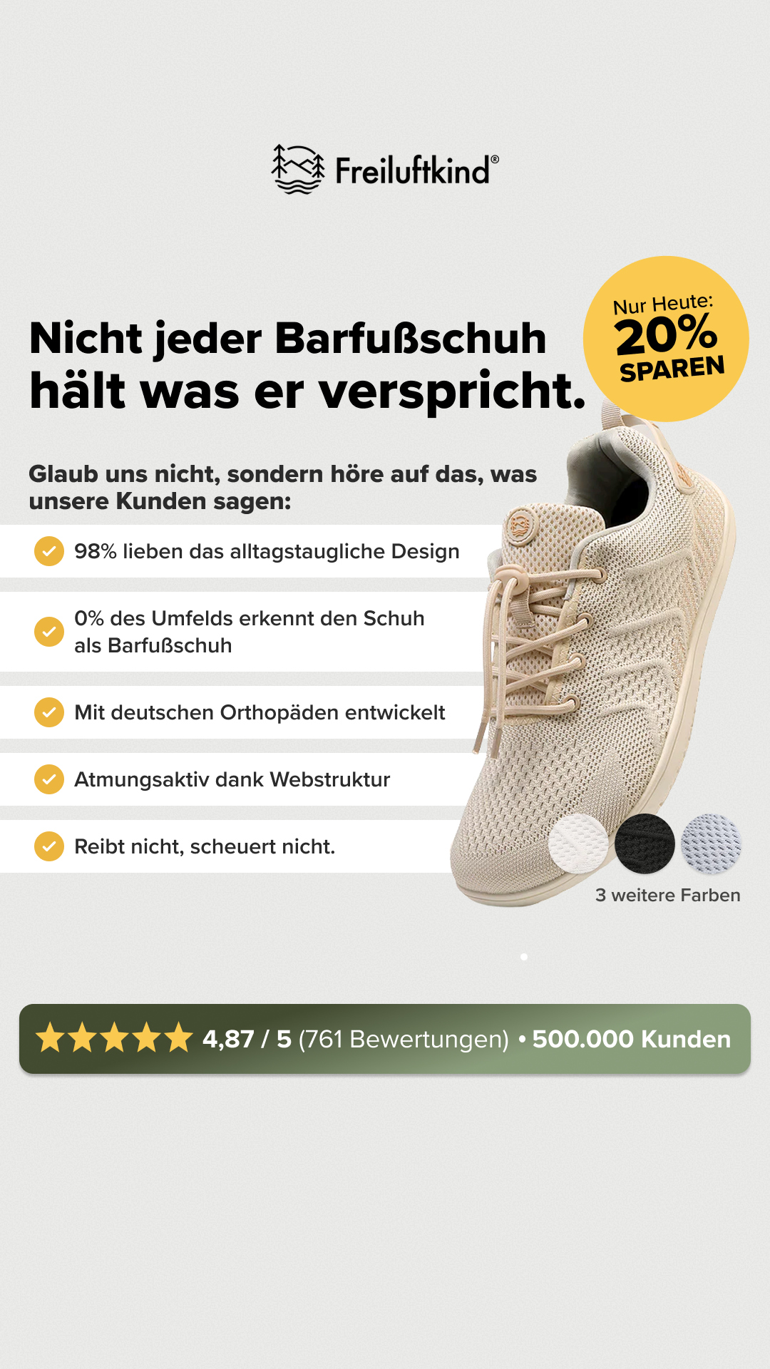 Freiluftkind Facebook ad