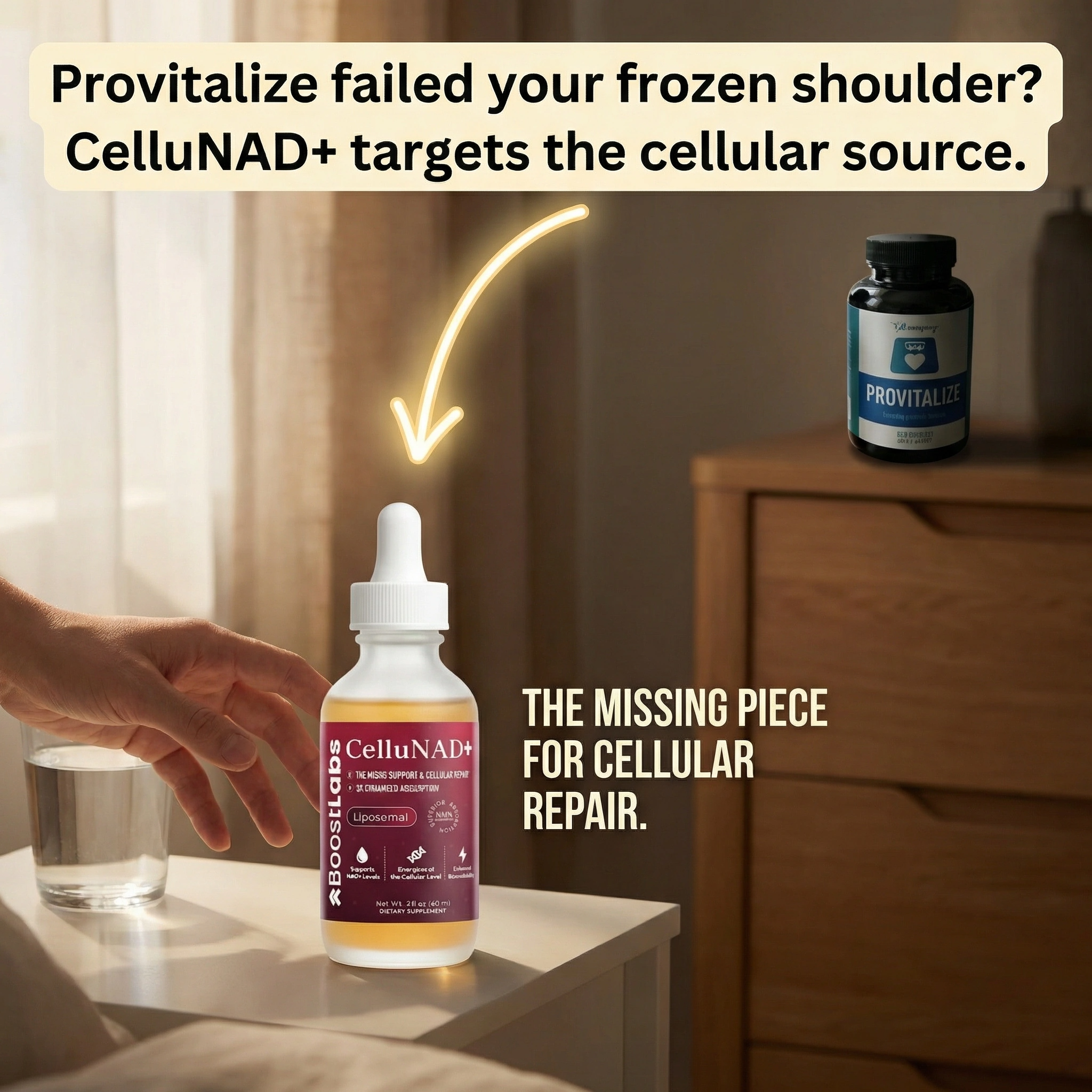 Sarah Mitchell Menopause Joint Expert Facebook ad