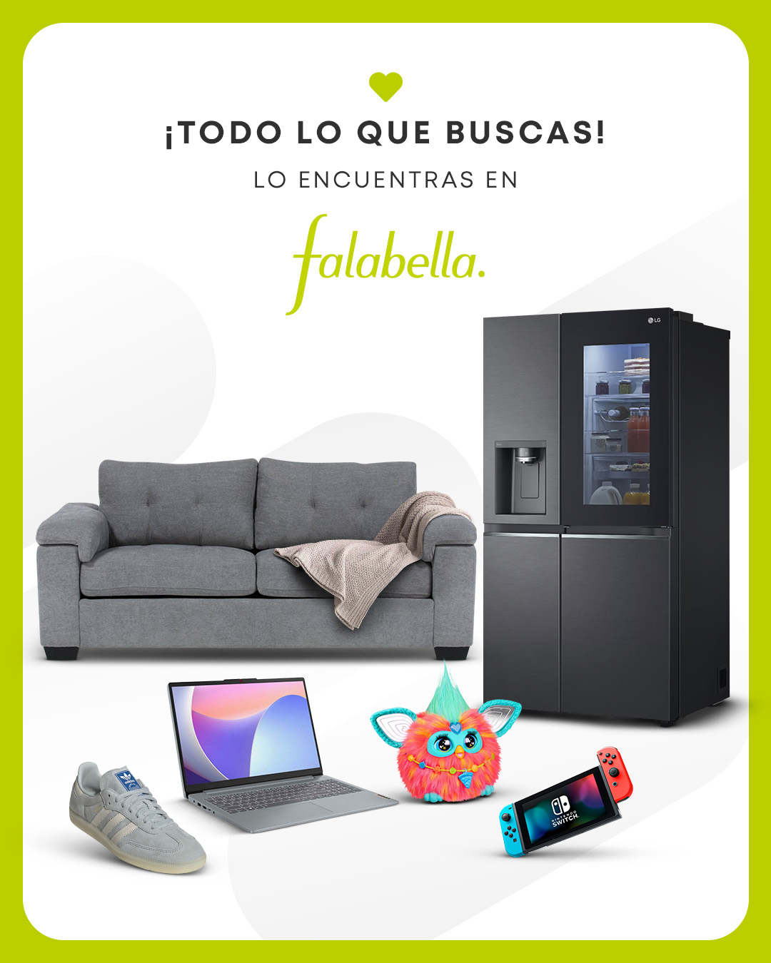 Falabella Perú Facebook ad from Feb 17, 2026