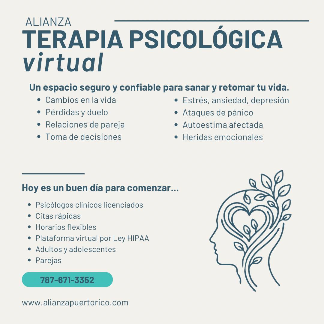 Alianza Facebook ad: Psicoterapia Virtual PR