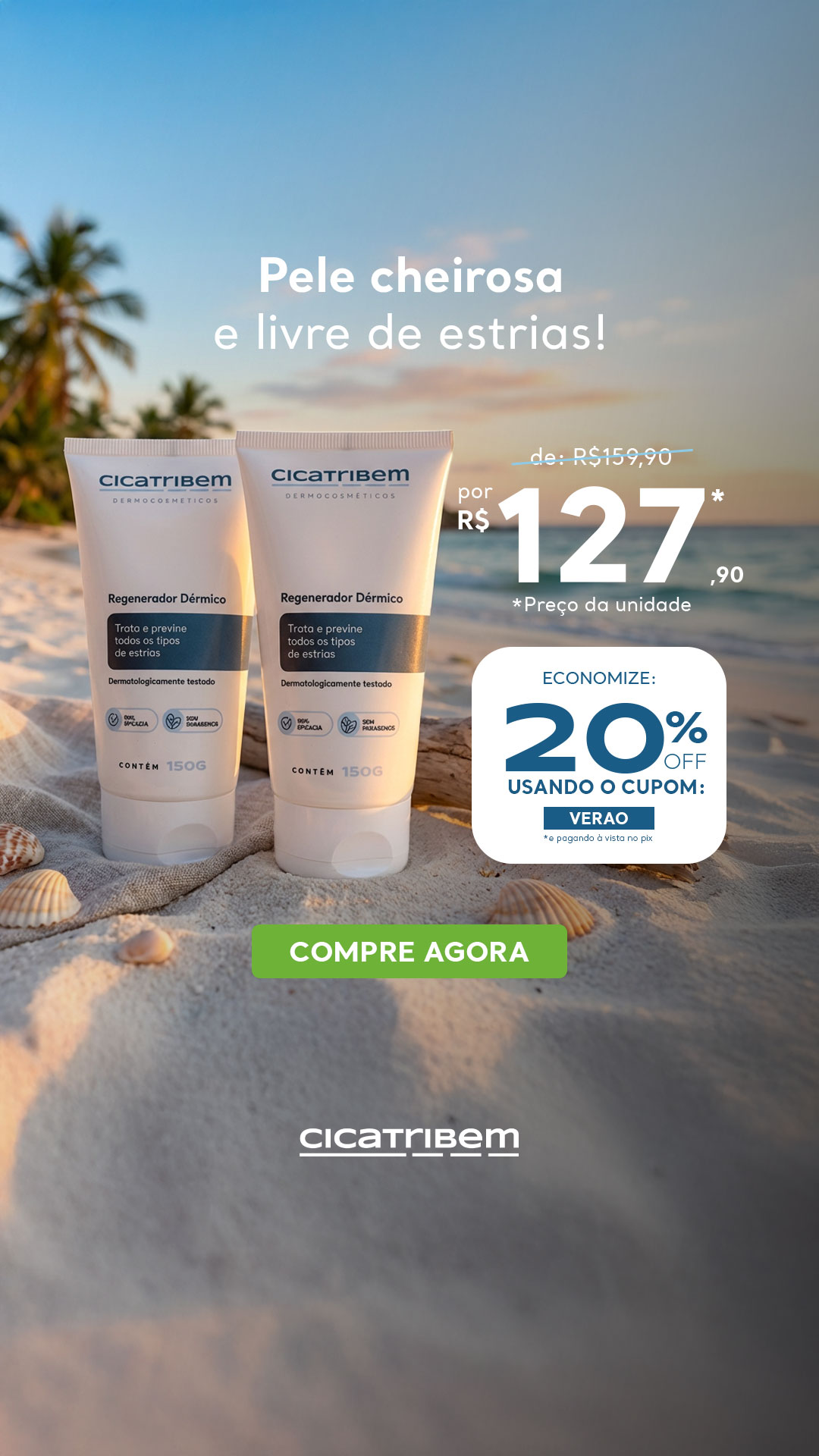 Cicatribem Facebook ad