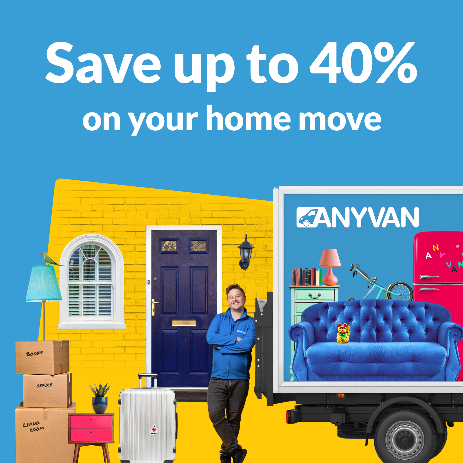 AnyVan Facebook ad