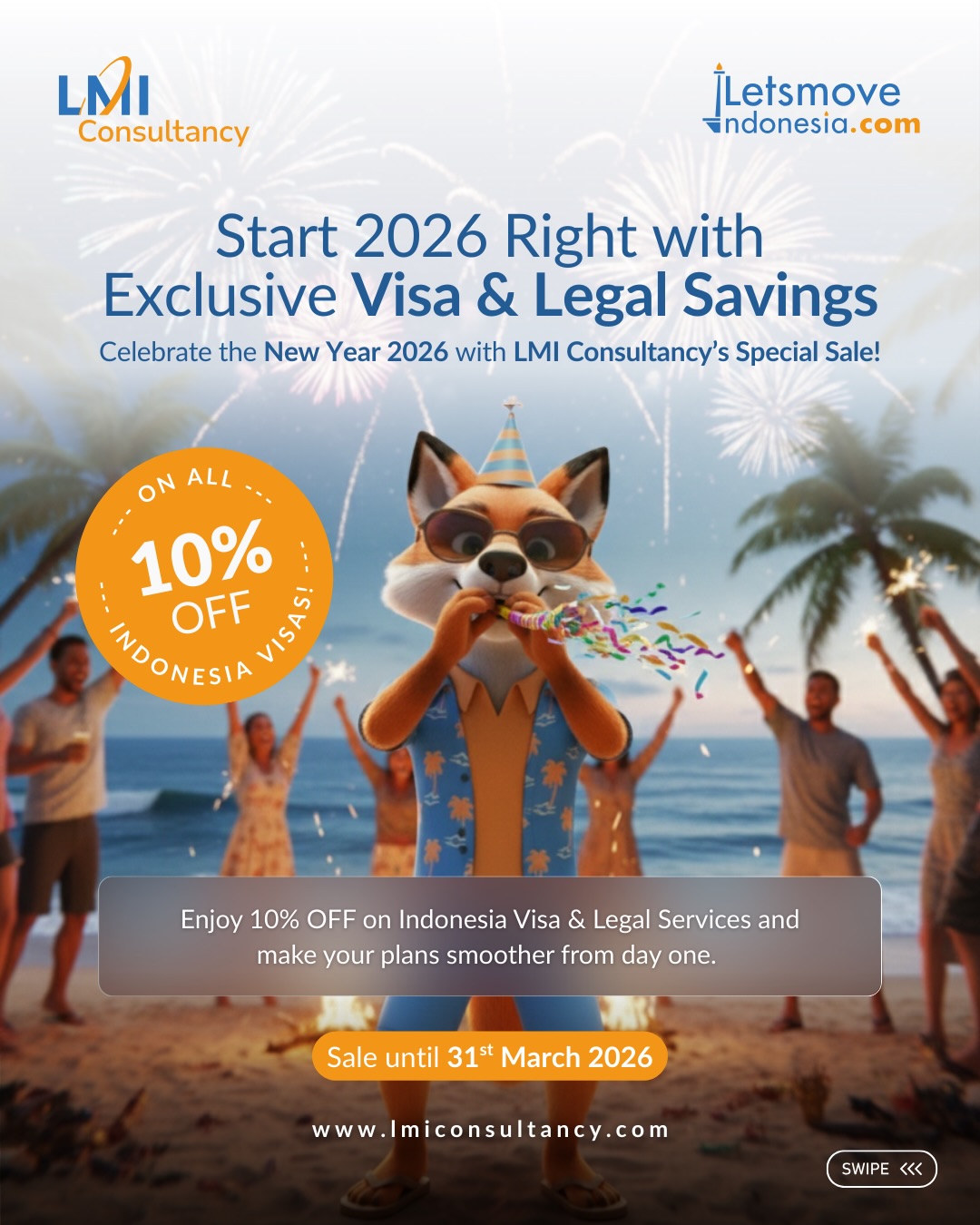 LMI Consultancy Indonesia Facebook ad: Welcome 2026 with LMI Consultancy!