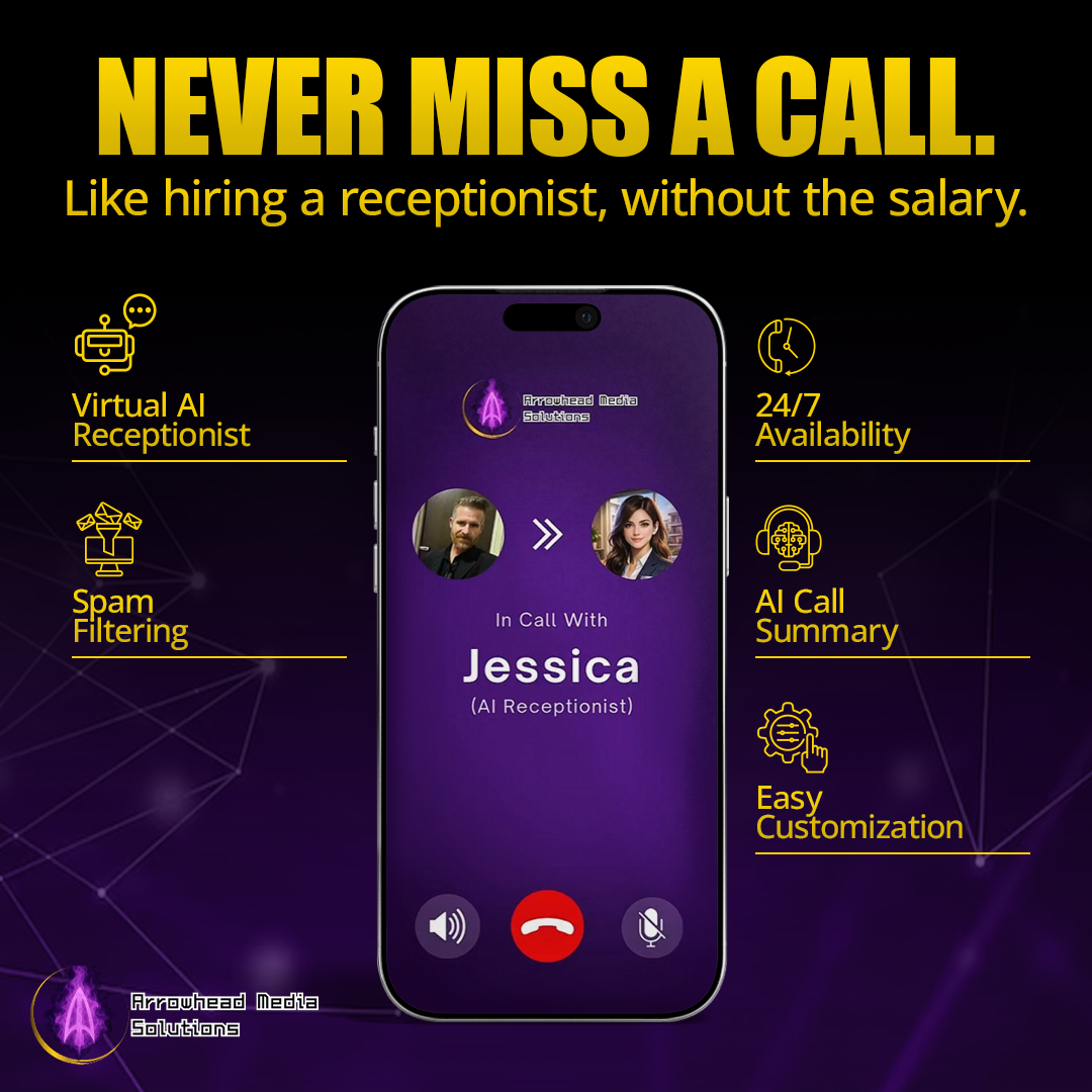 Arrowhead Media Solutions LLC Facebook ad: Stop Missing Leads in 14 Days