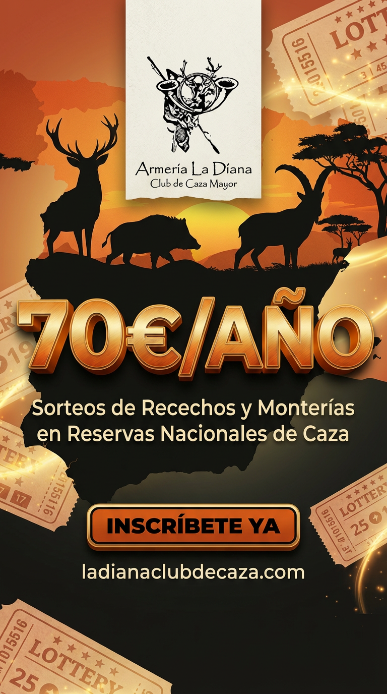 Armeria La Diana Club De Caza Mayor Facebook ad: Cazar en las Reservas Nacionales es el sueño…