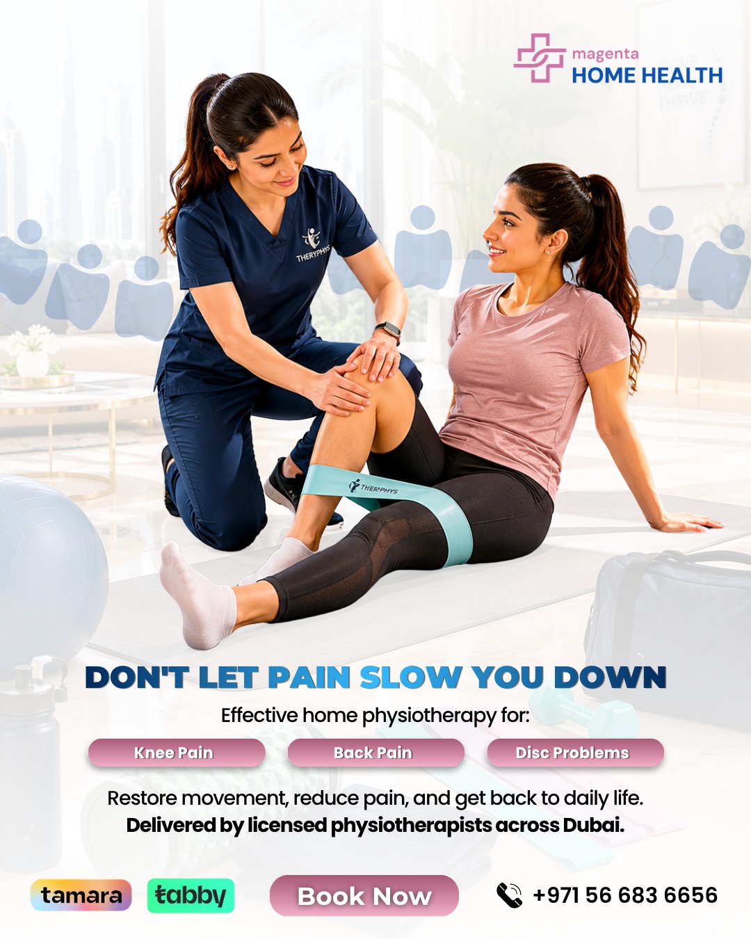 Magenta Home Health Facebook ad
