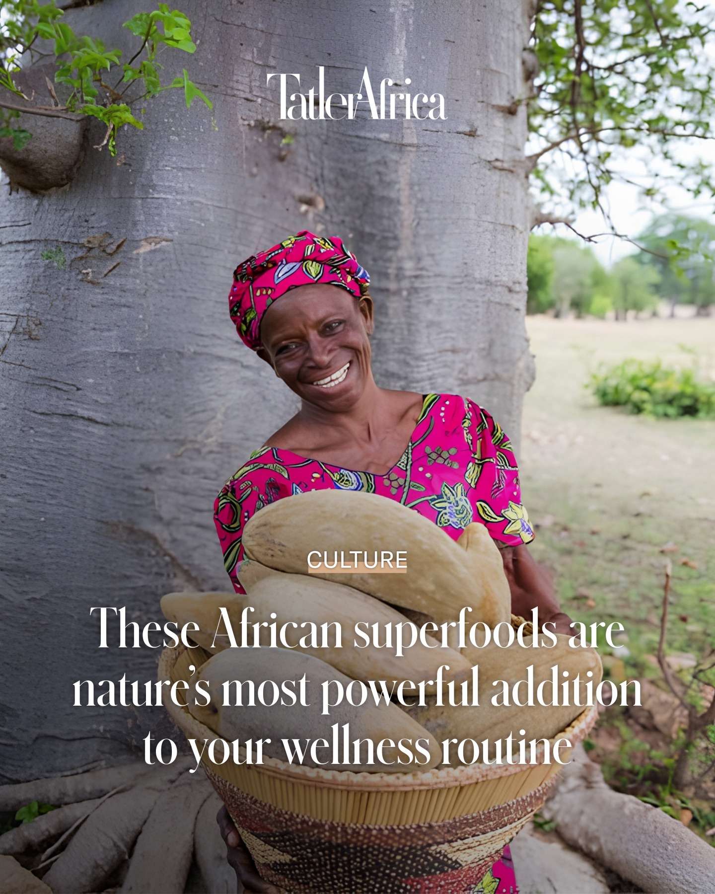 Tatler Africa Facebook ad: In a world of trending health fads and…