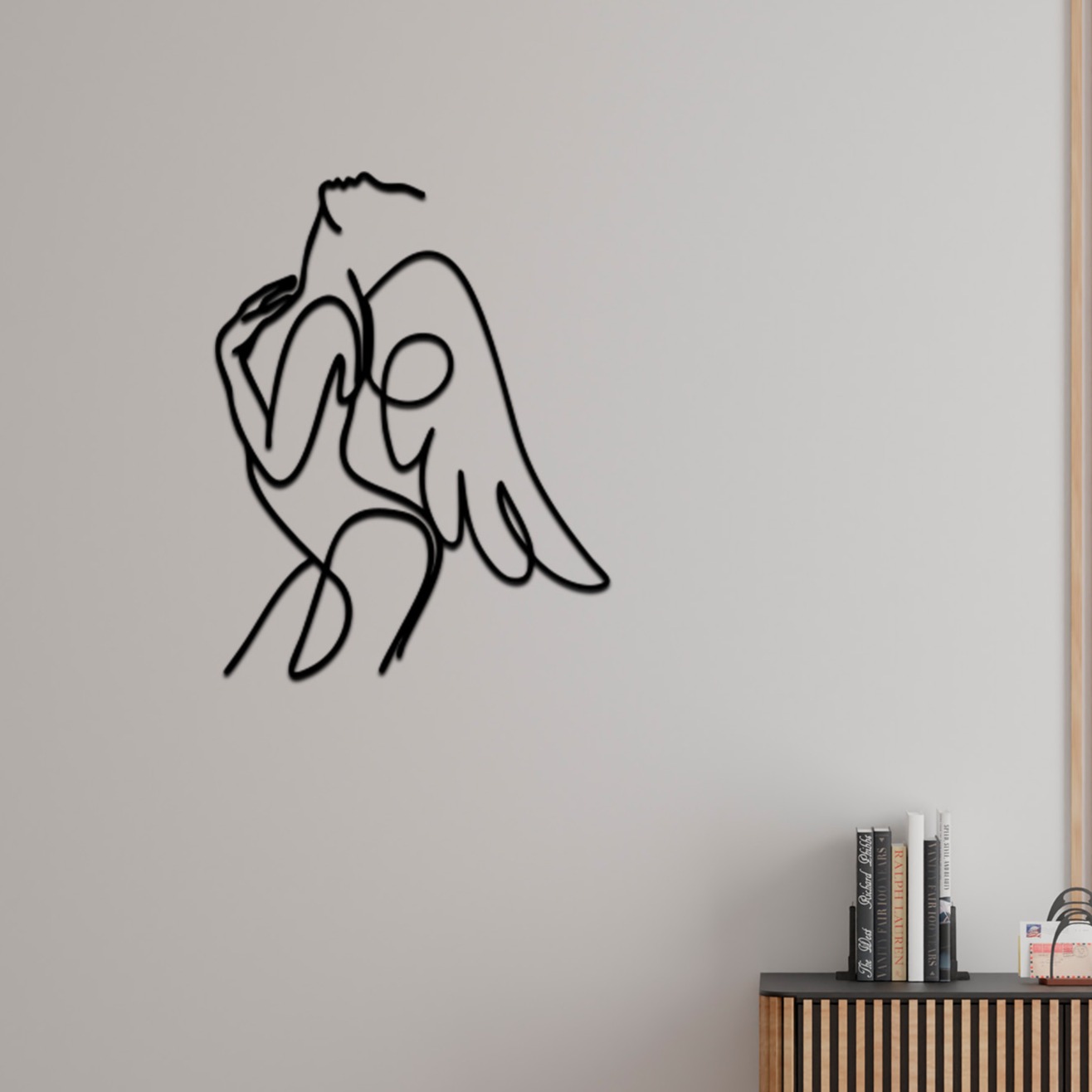 tecmetal1803 Facebook ad: metal wall art handmade womanart