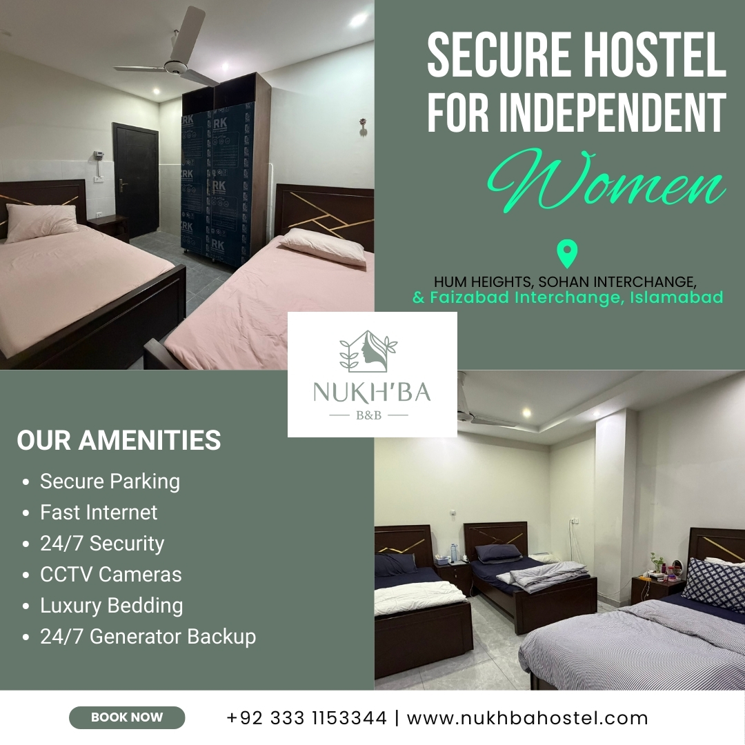 Nukhba Hostel Facebook ad: ๐๐๐๐ฎ๐ซ๐ ๐๐จ๐ฌ๐ญ๐๐ฅ ๐๐จ๐ซ ๐๐ง๐๐๐ฉ๐๐ง๐๐๐ง๐ญโฆ