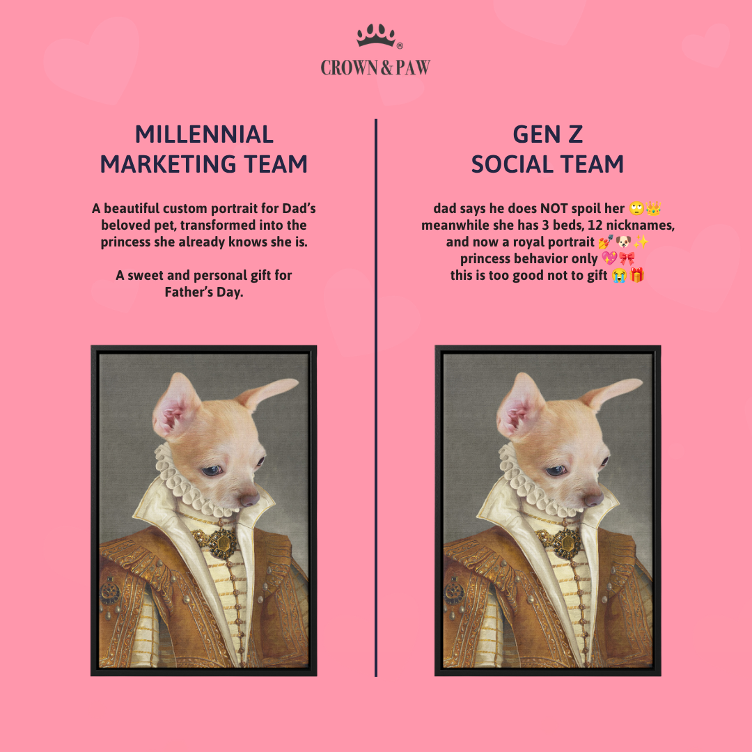 Crown & Paw Facebook ad