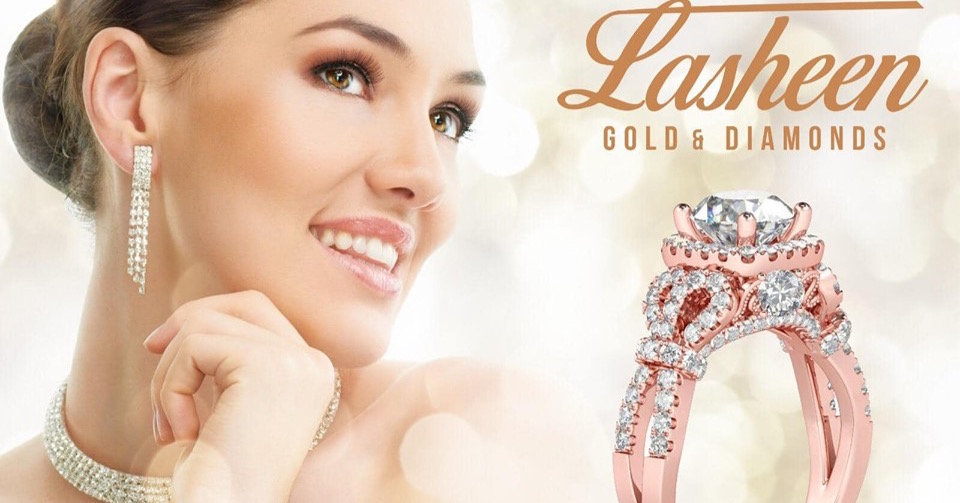 Lasheen- Jewelery. Gold City Manama  Bahrain. Facebook ad