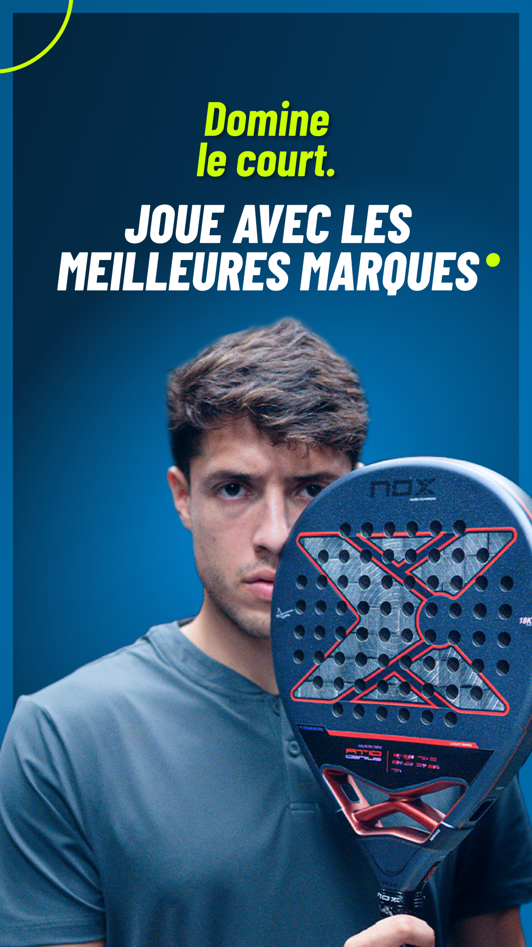 Padel Nuestro France Facebook ad
