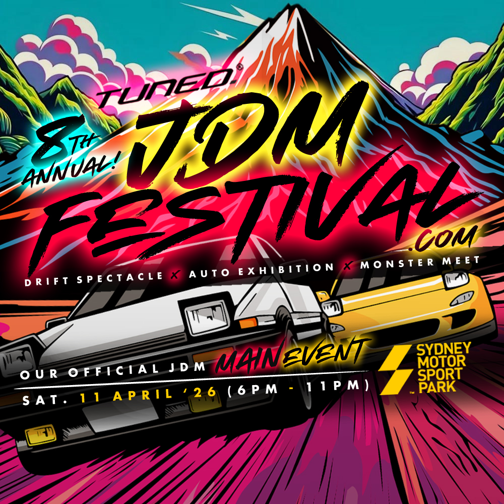 Tuned. Facebook ad: JDM FESTIVAL 2026