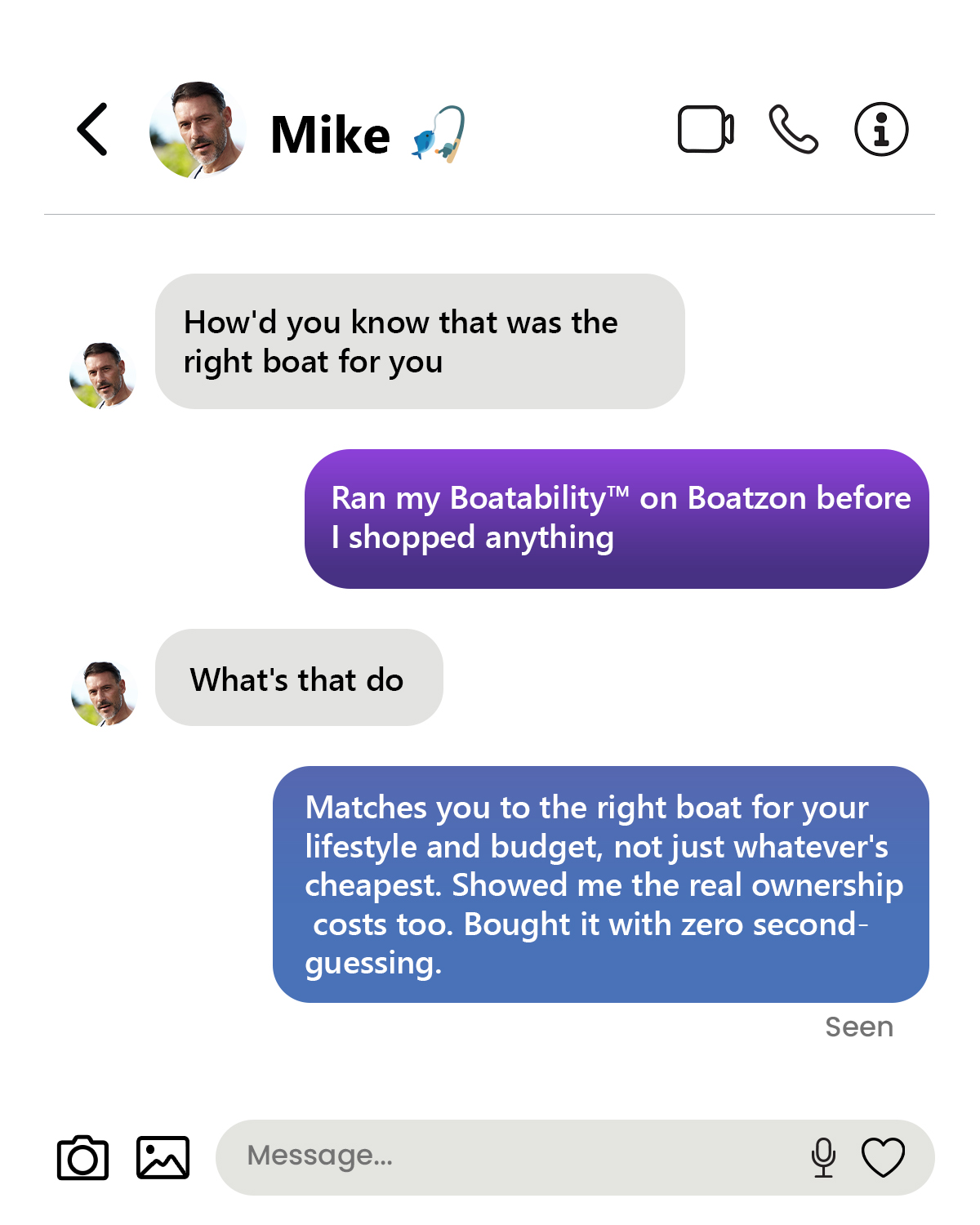 Boatzon Facebook ad