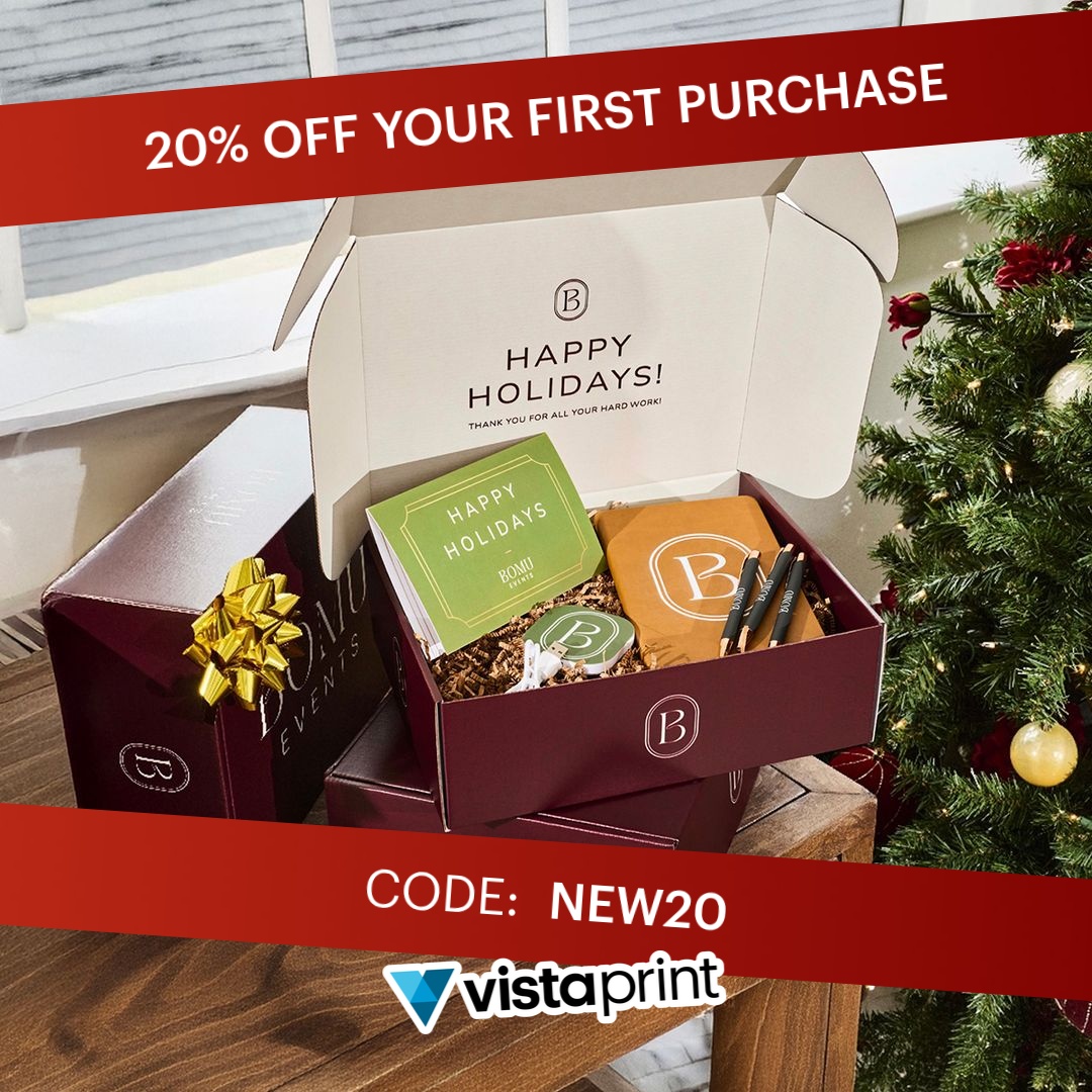 VistaPrint Facebook ad: Gifts for your dream team & biggest fans