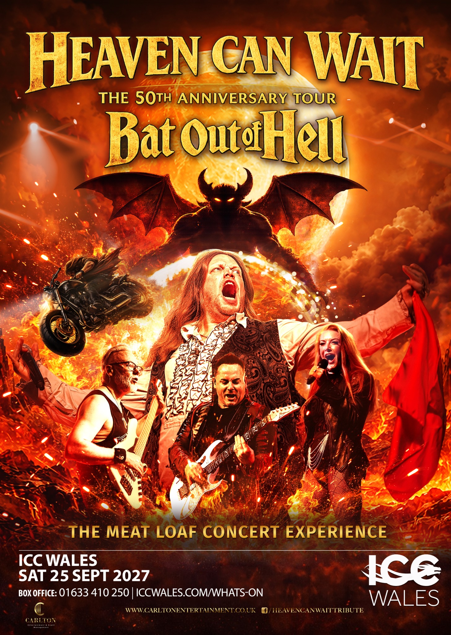 Heaven Can Wait - Meat loaf Tribute Theatre Tour Facebook ad: SELLING FAST!
