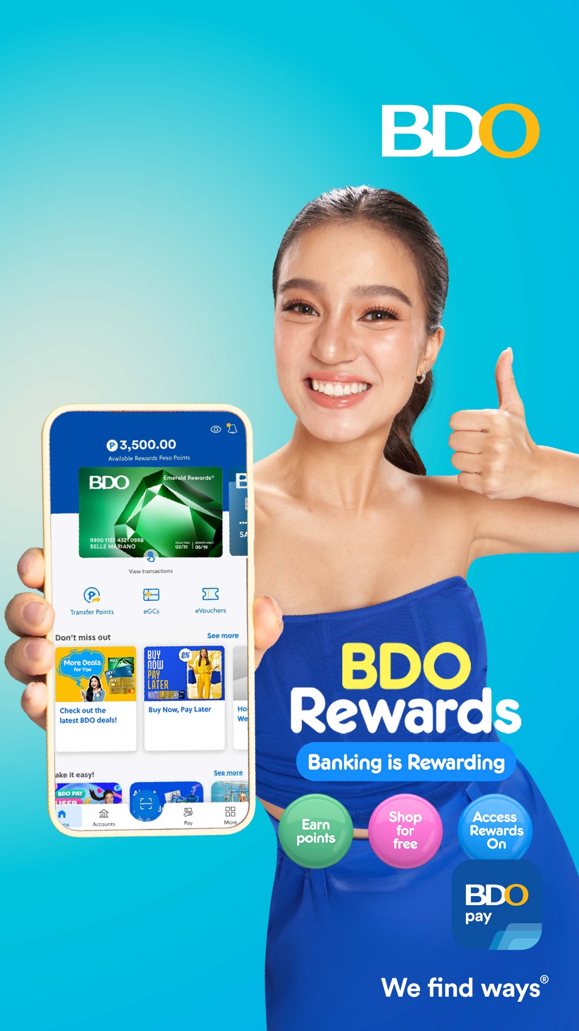 BDO Unibank Facebook ad