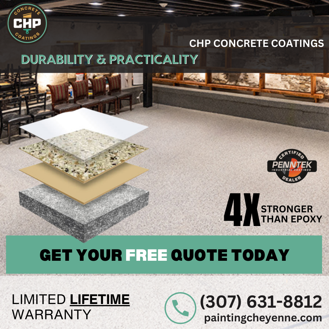 CHP Concrete Coatings Facebook ad: Ready to elevate the look and feel of…