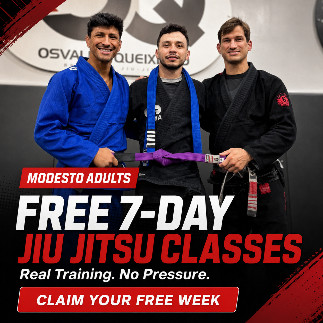 Ares BJJ Academy Modesto Facebook ad