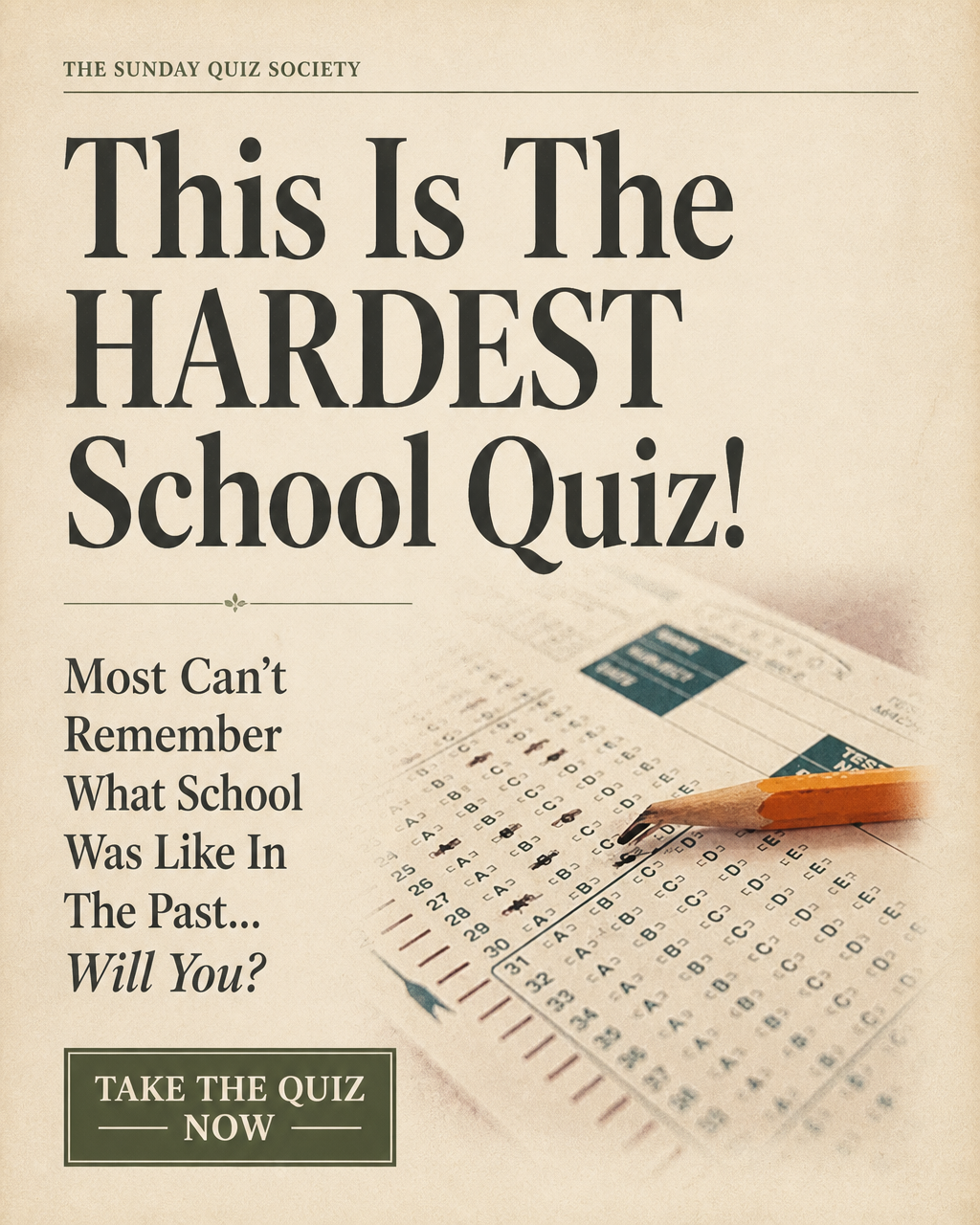 QuizGriz Facebook ad
