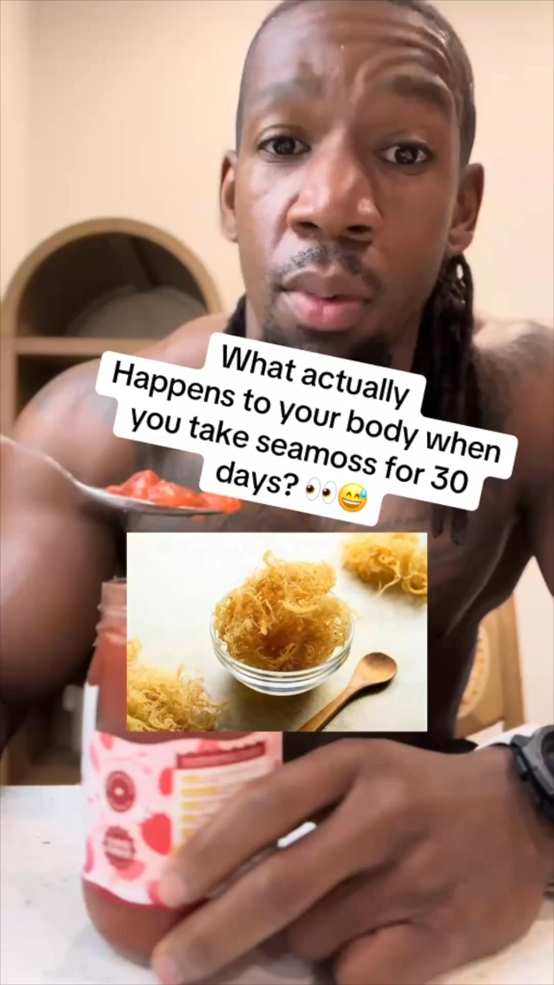 True Sea Moss Health Facebook ad: Nature's Finest Superfood: Up to 50% Off + Free Gift