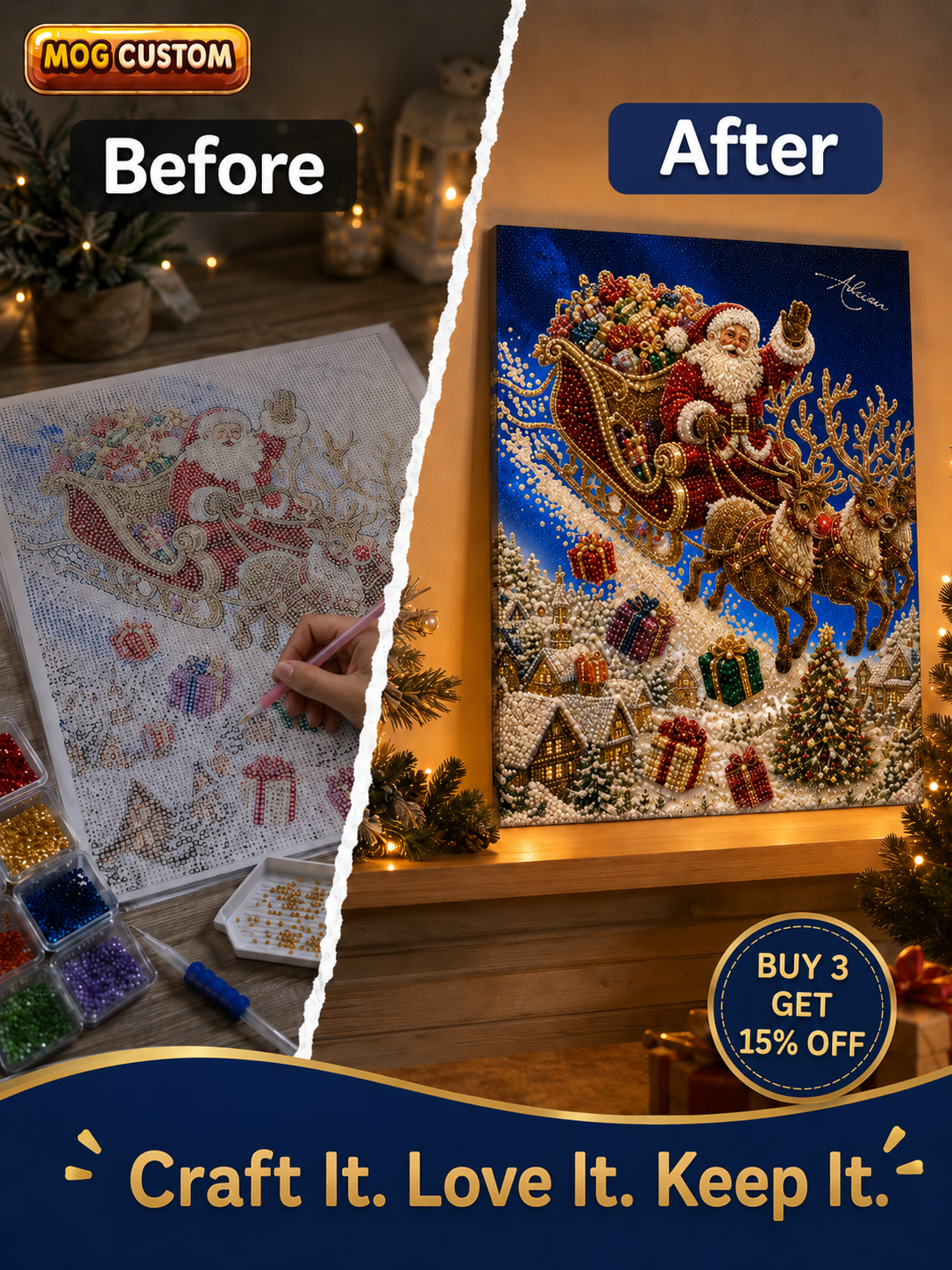 Mogcustom Facebook ad