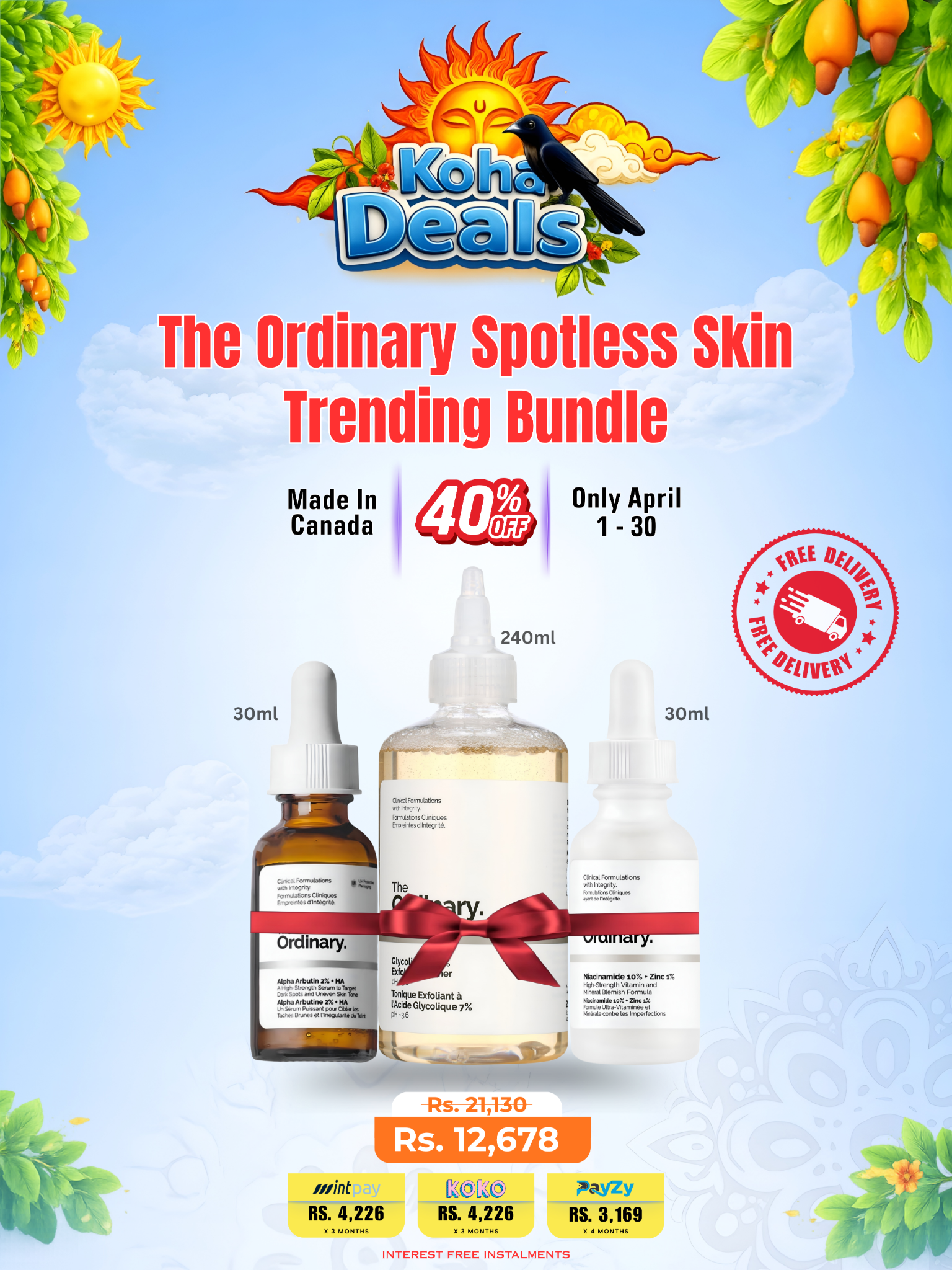 Flash Online Store Facebook ad