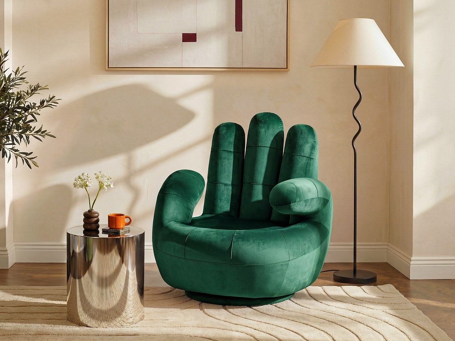 Vente-unique.com Facebook ad: Le design d'hier, désirable pour toujours Bois foncé…