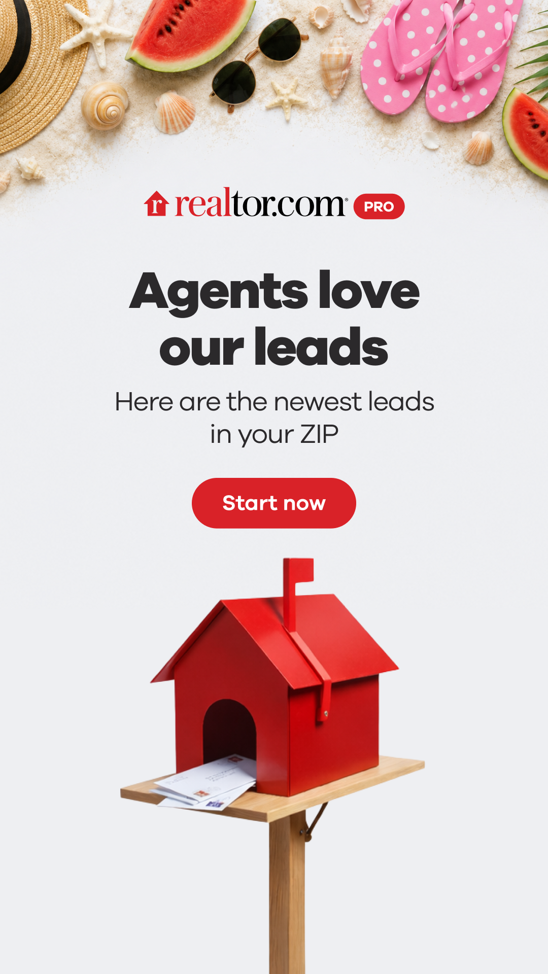 Realtor.com Pro Facebook ad
