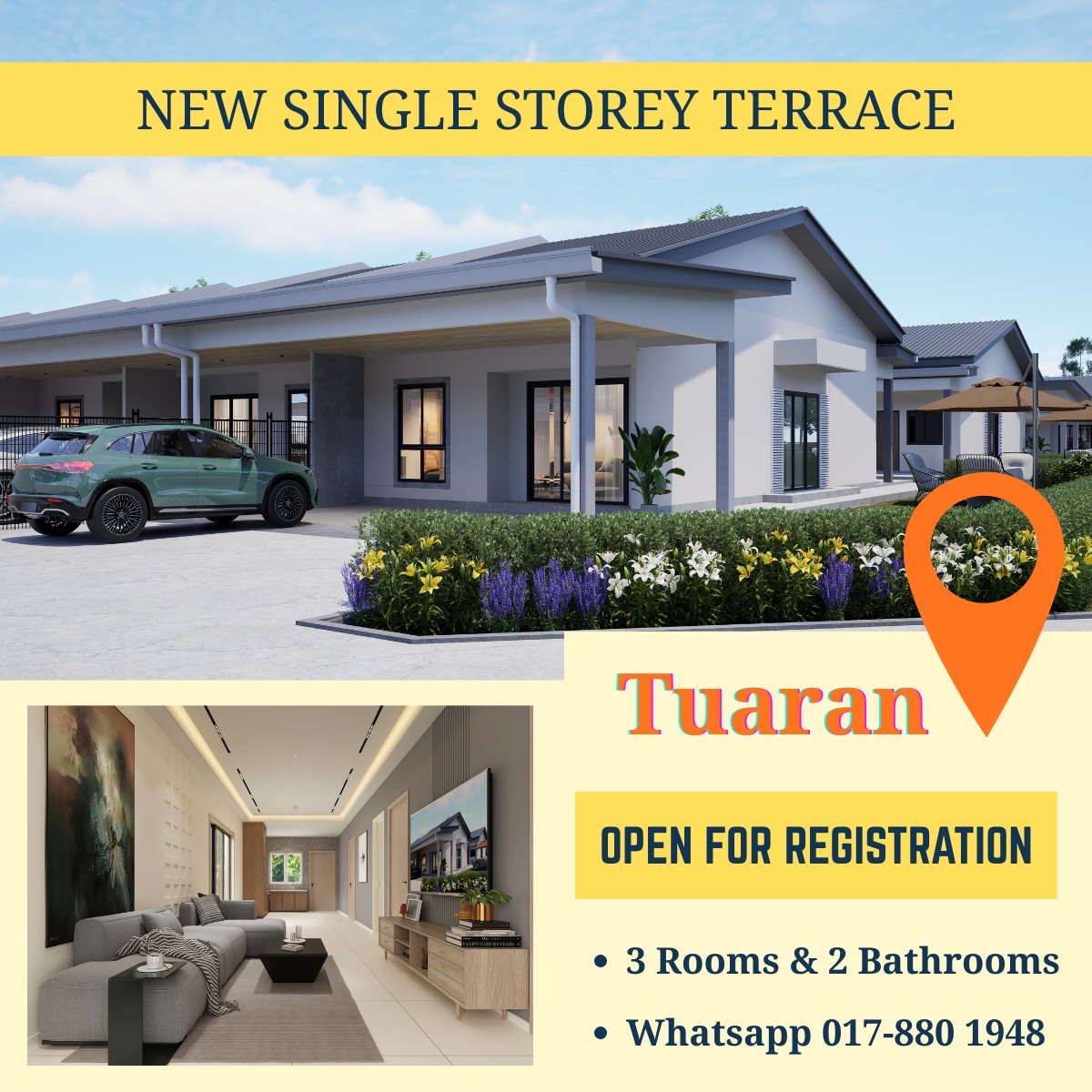CP Development Facebook ad: New Single-Storey