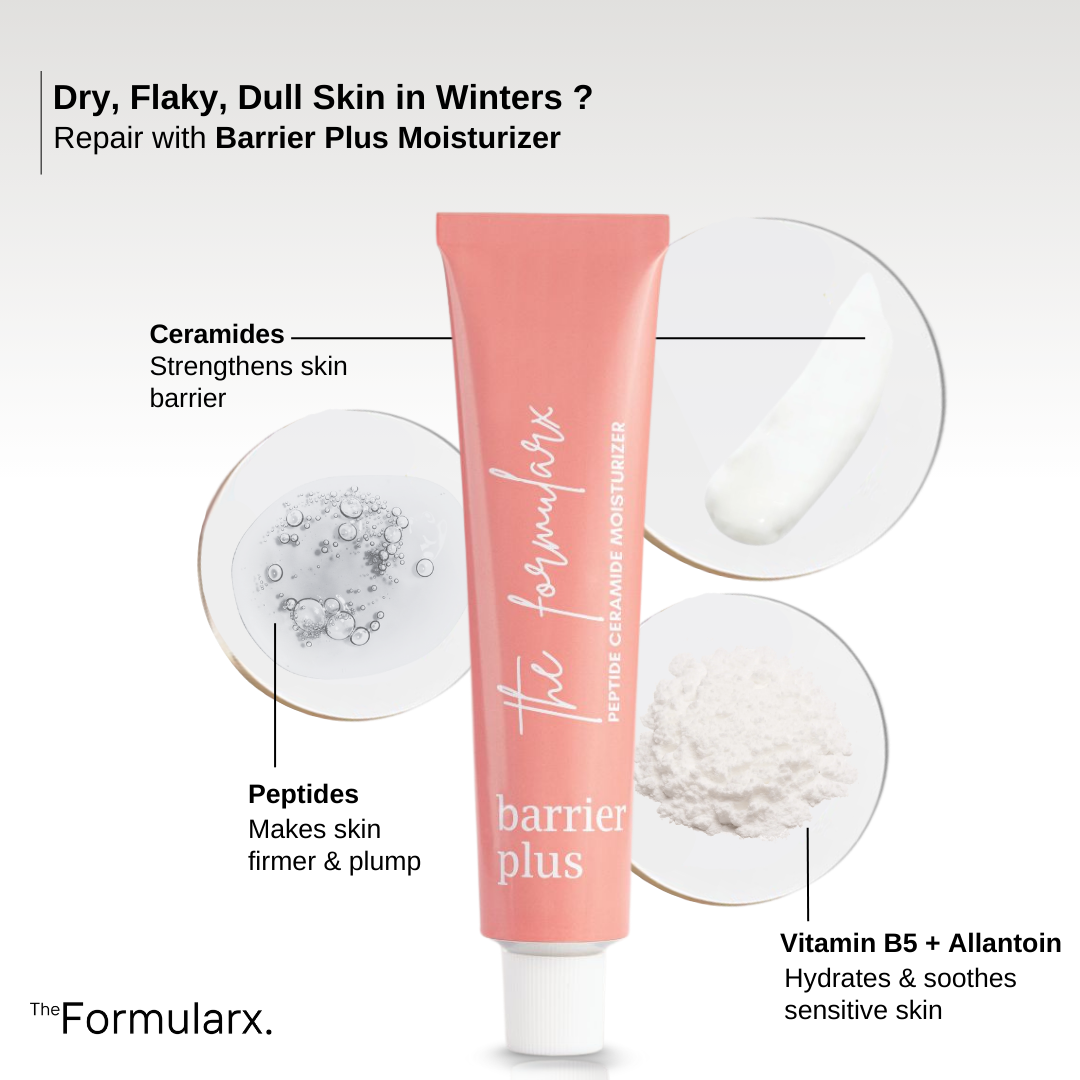The Formularx Facebook ad: Meet the Barrier Plus Moisturizer.