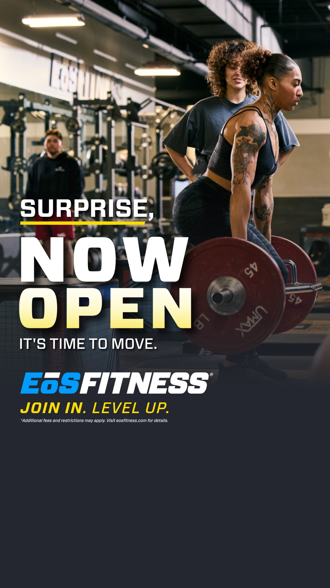 EōS Fitness Facebook ad