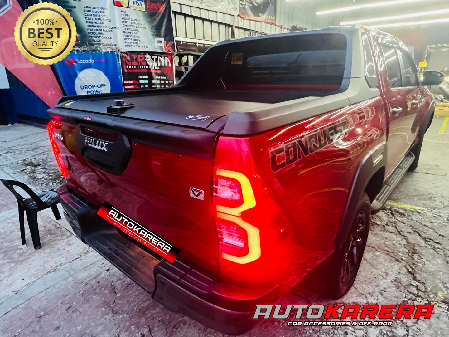 Autokarera Car Accessories & Offroad - Tarlac Facebook ad: Supra V2.0 & V3.0 ROLLER LID BED COVER