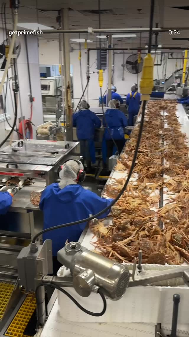 PrimeFish Seafood Co. Facebook ad: JUST CRAB. NO WORK.